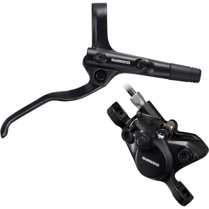 Тормоз дисковый SHIMANO MT MT200, BL(правый)/BR(задний), полимерные колодки, 1700мм, черный EMT200KRRXRA170