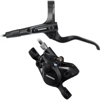 Тормоз дисковый SHIMANO MT MT201, BL(левый)/BR(передний), полимерные колодки, 1000мм, черный