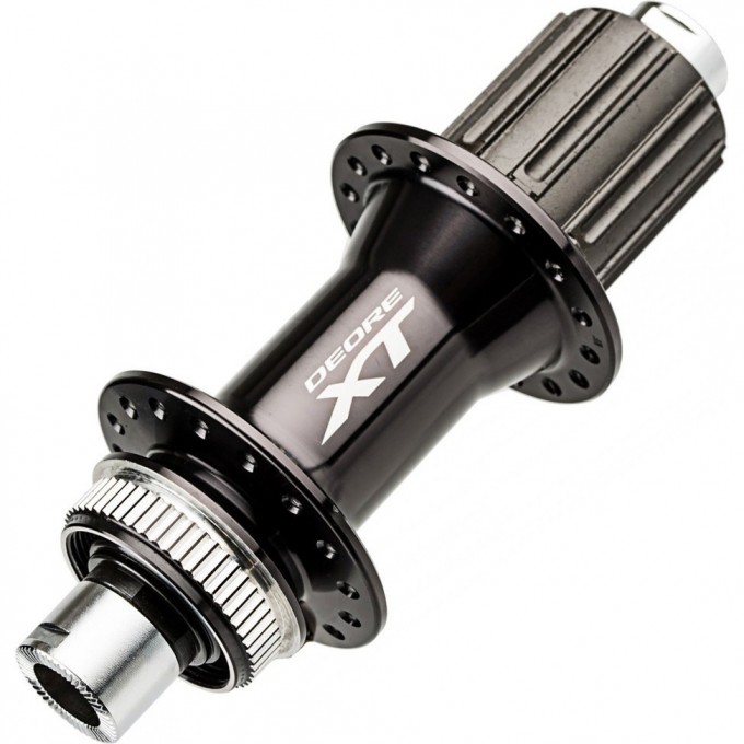 Втулка задняя SHIMANO DEORE XT, M8010, 32 отверстия, 8/9/10/11 скоростей, C.LOCK, под полую ось 12 мм (без оси), OLD:148 мм EFHM8010BE